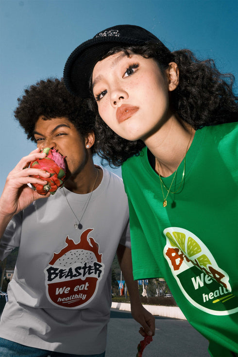 Fun Fruit Print T-shirt