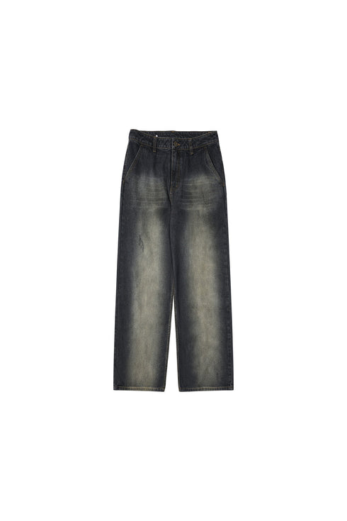 Distressed Vintage Washed Jeans