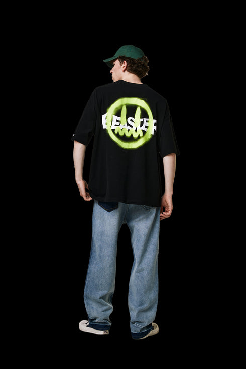 Ghost Face Print T-shirt - PSYLOS 1, Ghost Face Print T-shirt, T-Shirt, BEASTER, PSYLOS 1