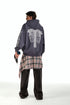 BEASTER Embroidery Pattern Knitted Cardigan Jacket