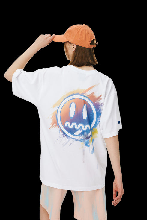 Ghost Face Paint Print T-shirt - PSYLOS 1, Ghost Face Paint Print T-shirt, T-Shirt, BEASTER, PSYLOS 1