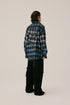 Ghost Face Long Sleeve Plaid Shirt