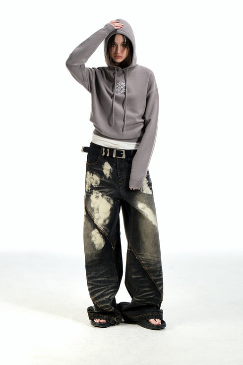 Embroidery Pattern Retro Hoodie