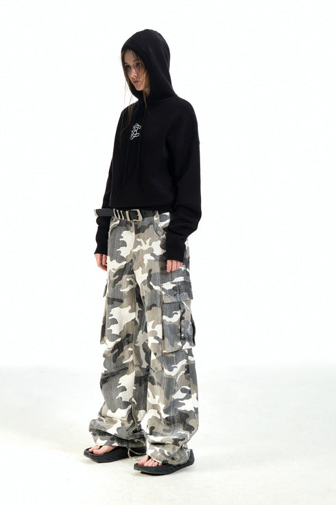 Embroidery Pattern Retro Hoodie