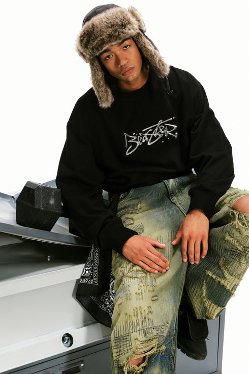 High Frequency Round Neck Sweatshirt