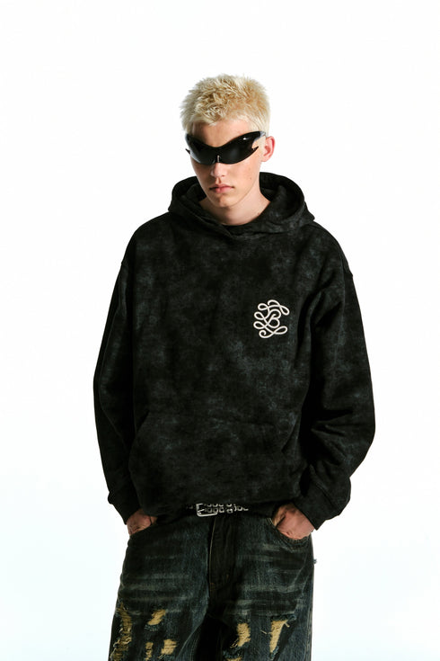 Heavy 3D Embroidered Hoodie