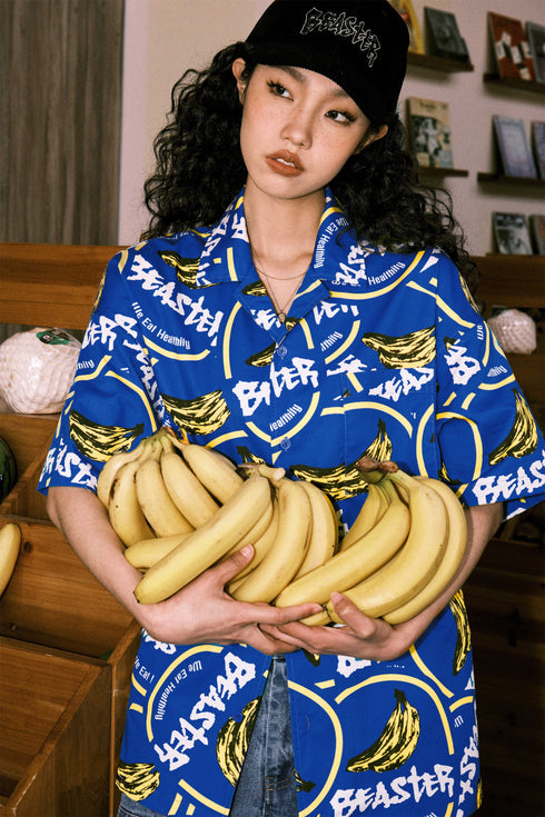 Summer Fruit Print Shirt