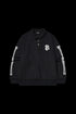 BEASTER Embroidered Pattern Long-sleeved Polo Shirt