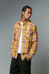 BEASTER Washed Haze Plaid Shirt