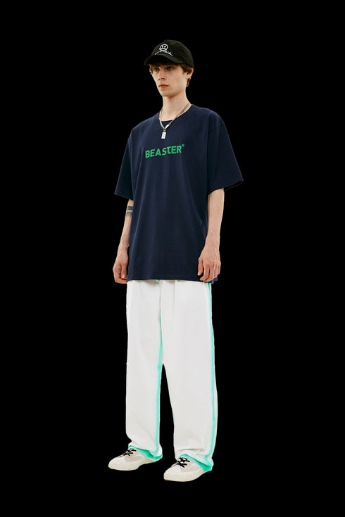 Trendy Letter Print T-shirt - PSYLOS 1, Trendy Letter Print T-shirt, T-Shirt, BEASTER, PSYLOS 1