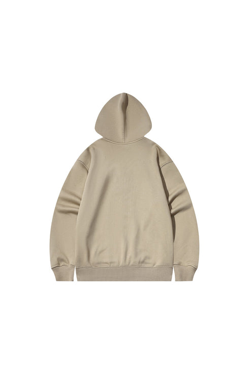 Hemp Rope Embroidered Hooded Knitted Cardigan