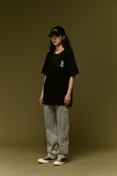 Letter print short sleeve T-shirt - PSYLOS 1, Letter print short sleeve T-shirt, T-Shirt, BEASTER, PSYLOS 1