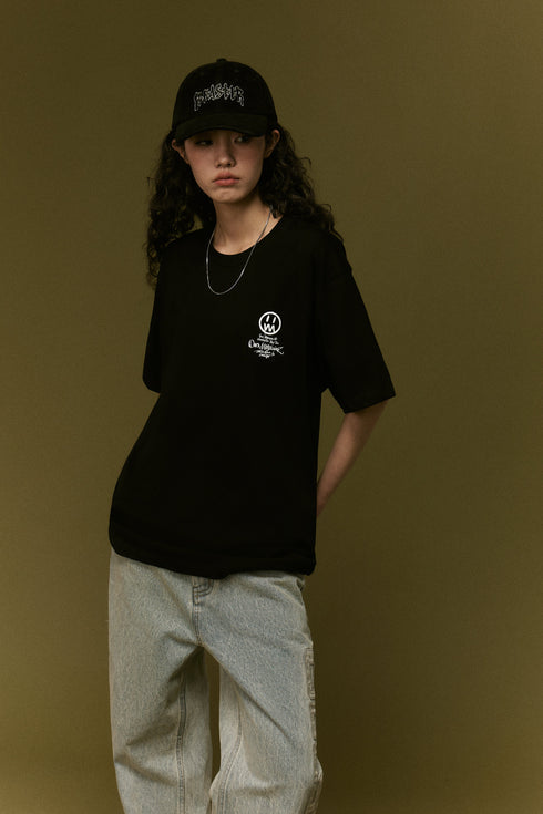 Letter print short sleeve T-shirt - PSYLOS 1, Letter print short sleeve T-shirt, T-Shirt, BEASTER, PSYLOS 1