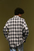 Vintage Plaid Shirt Logo Embroidered Top Jacket