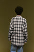 Vintage Plaid Shirt Logo Embroidered Top Jacket