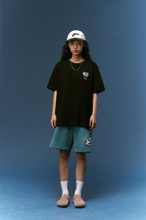 Little Dog Cotton Short Sleeve T-Shirt