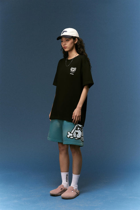 Little Dog Cotton Short Sleeve T-Shirt