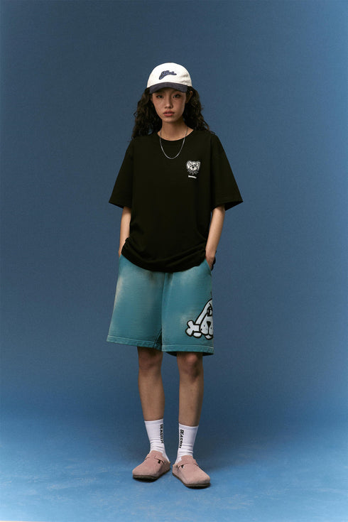 Little Dog Cotton Short Sleeve T-Shirt