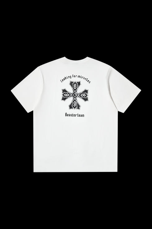 Cross Logo Short Sleeve T-shirt