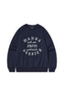 Foam Printed Crew Neck Sweatshirt