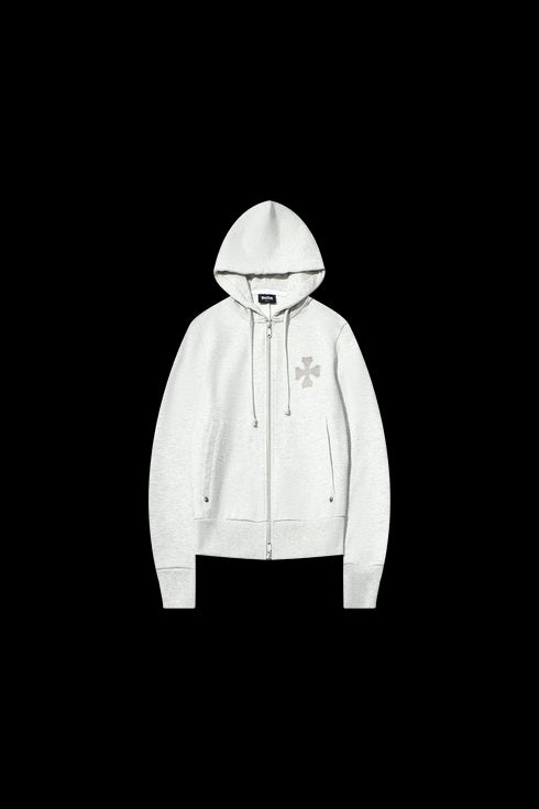 Hot Stamped Logo Knitted Jacket