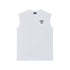 Embroidered Heavyweight Sports Vest Men's Sleeveless T-Shirt