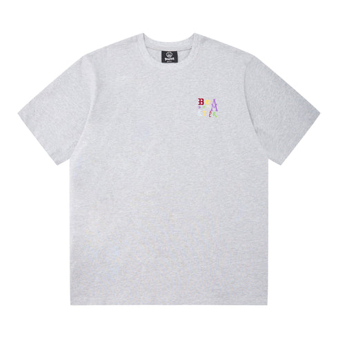Colorful Letter Print T-shirt