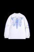 BEASTER Ghost Face Fun Print Casual Sweatshirt