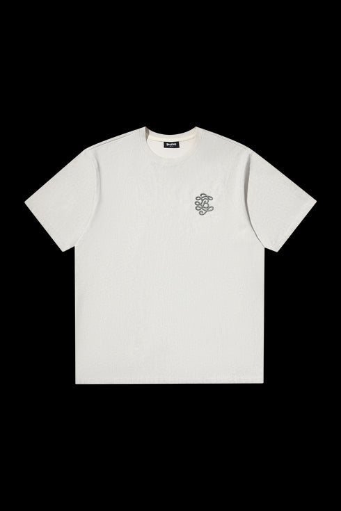 Hemp Rope Flower B Suede T-shirt