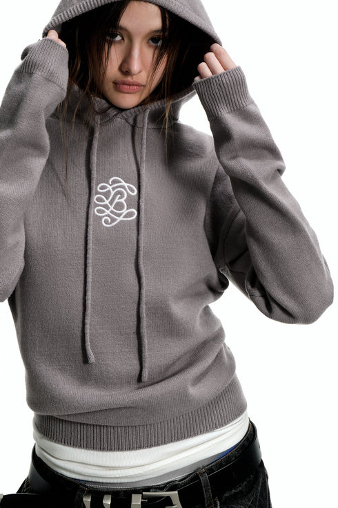 Embroidery Pattern Retro Hoodie