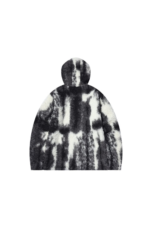Ghost Face Embroidery Hooded Jacket
