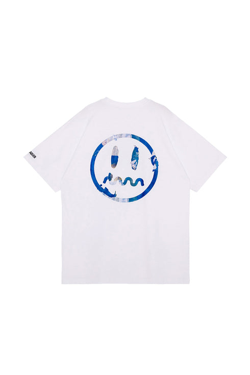 Ghost Face Oil Painting Heavy Short Sleeve T-shirt