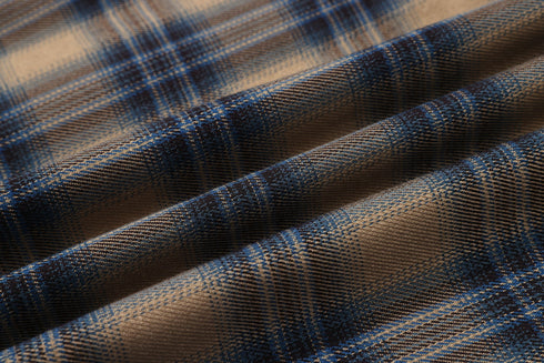 Ghost Face Graffiti Handwriting Plaid Shirt