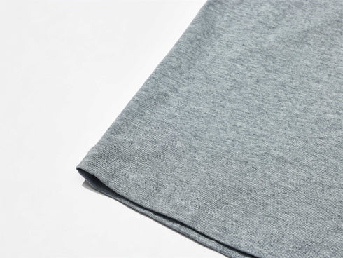 Letter Round Neck T-shirt 230g Heavy Cotton