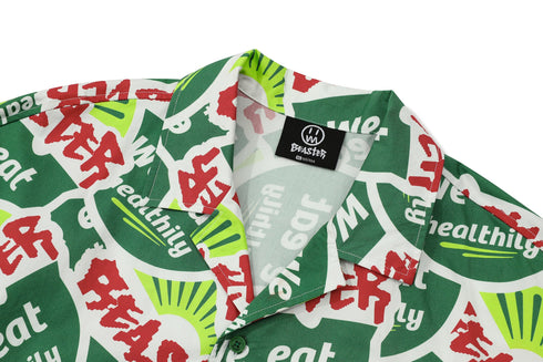 Summer Fruit Print Shirt