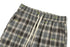 Embroidered Plaid Pants Vintage Straight Trousers