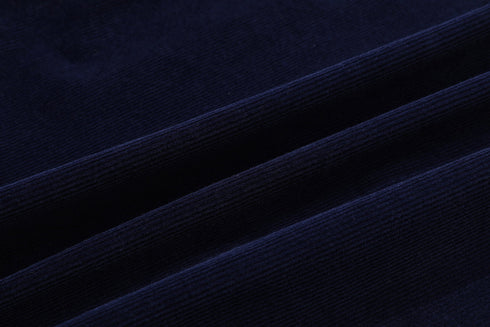 BEASTER Corduroy Shirt Gorgeous Gold Mine Letter Embroidered Jacket