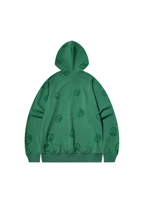 Ghost Face Hoodie-Green