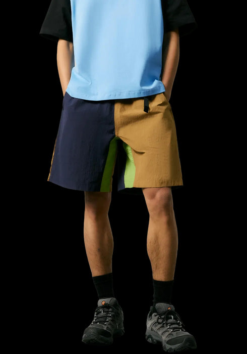 Colorblock Waterproof Shorts - PSYLOS 1, Colorblock Waterproof Shorts, Pants, BEASTER, PSYLOS 1
