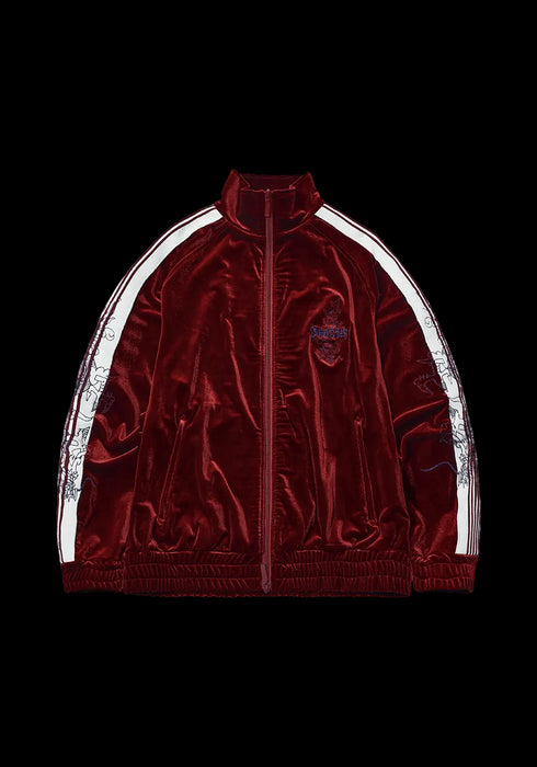 Velvet Knitted Loong Jacket